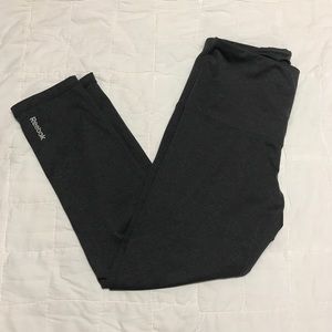 Gray Reebok Capri Leggings